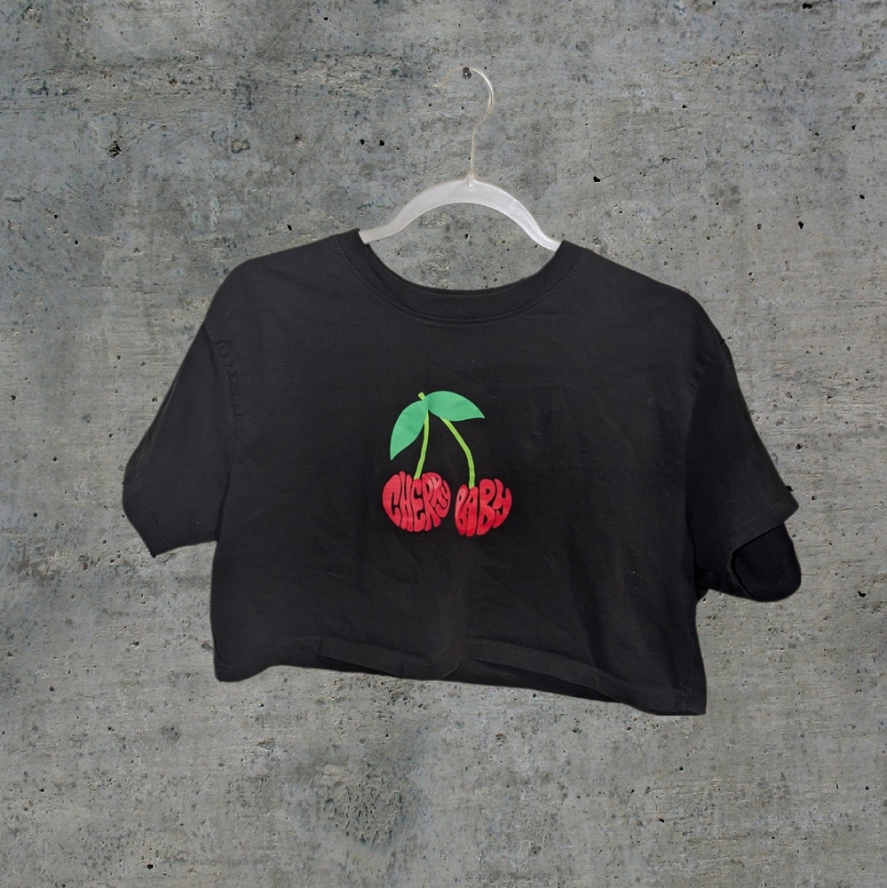 Cropped Cherry Top